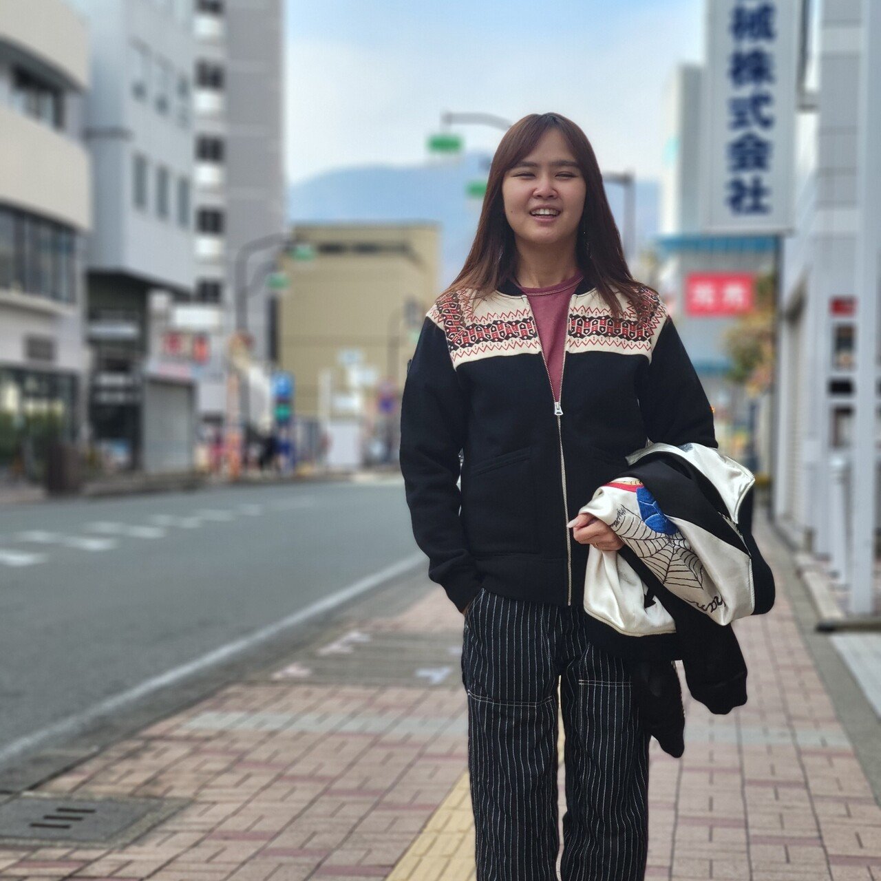 【フラットヘッド】　雪柄スウェット　38-40 FLAT HEAD 長野店】～ヴィンテージライクな着こなしがお好きなあなたに