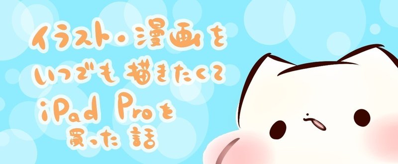 イラスト 漫画をいつでも描きたくてipad Proを買った話 灯さかす Note