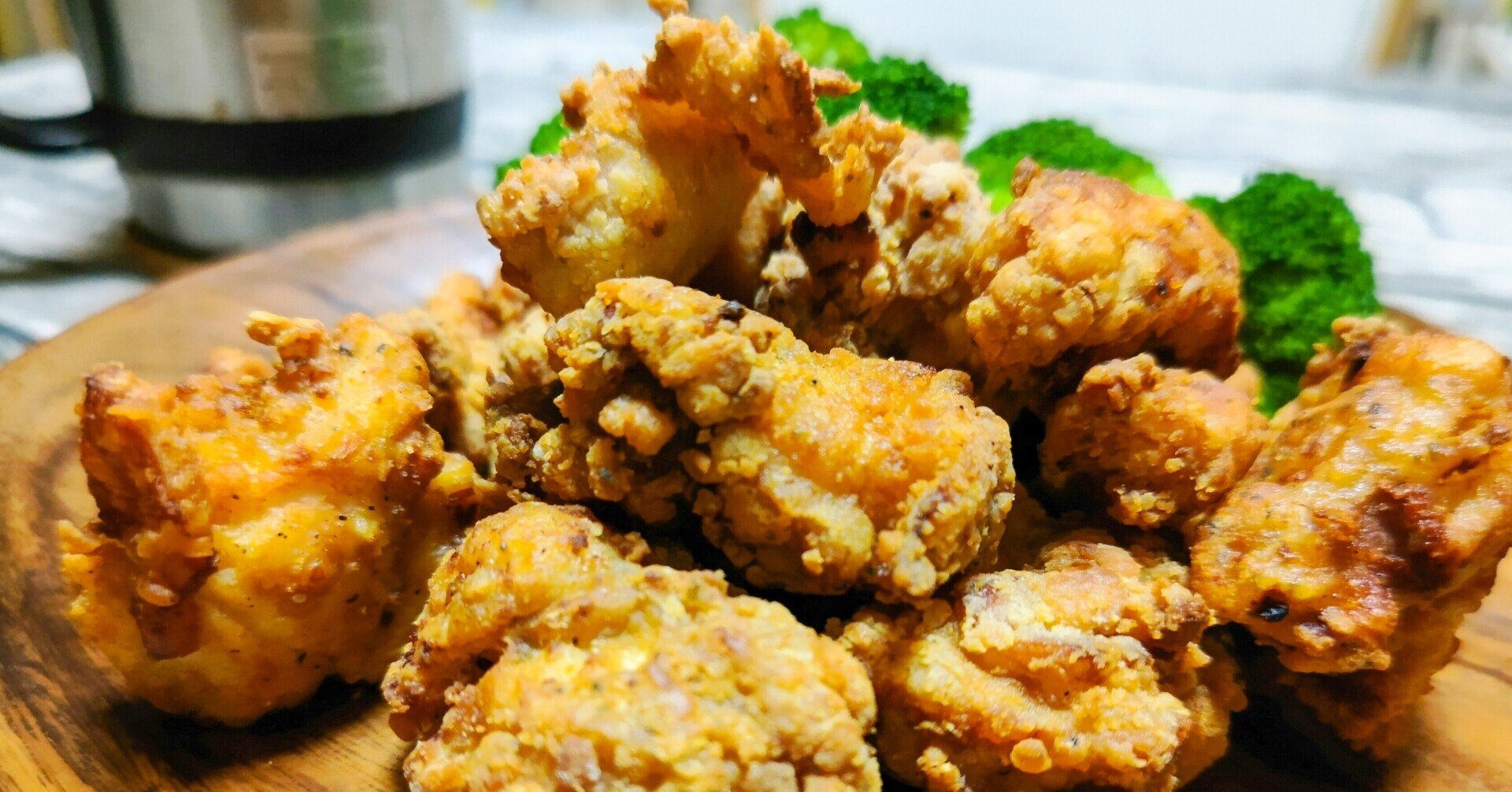 唐揚げに ほりにし 入れたらkfc風になった ワカナ Note
