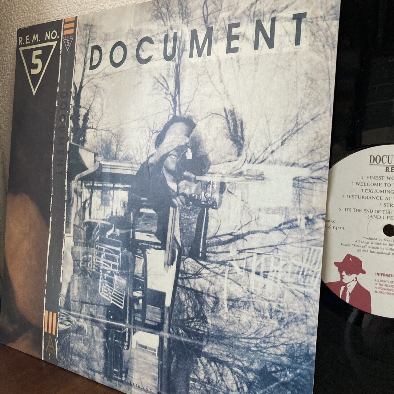 R.E.M. – Document 国内盤　PROMO レコード R.E.M. – Document 国内盤 PROMO レコード 12/28(土)特設ページ「大阪