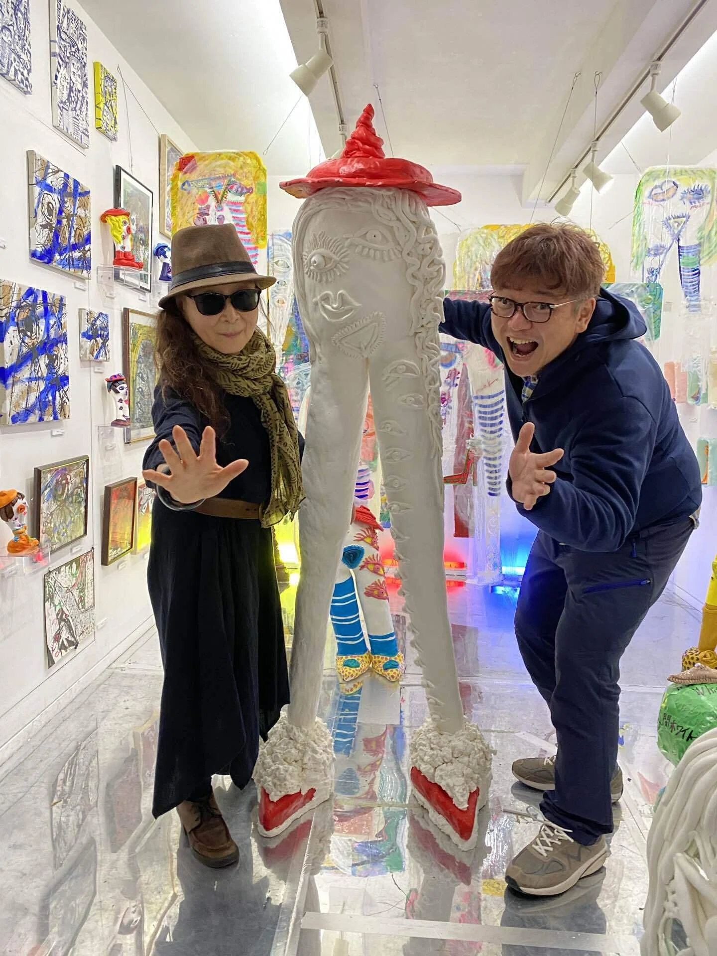 イケミチコ 未来人間ホワイトマン展』今年の7月22日に朝食を食べていた