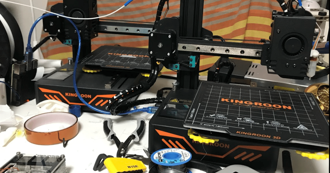 格安3Dプリンタでオートレベリングするよ！（Kingroon KP3S V3.0+3D