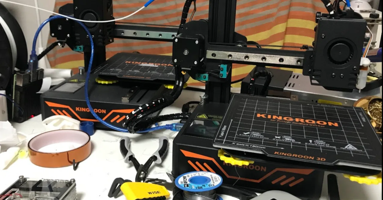 格安3Dプリンタでオートレベリングするよ！（Kingroon KP3S V3.0+3D 