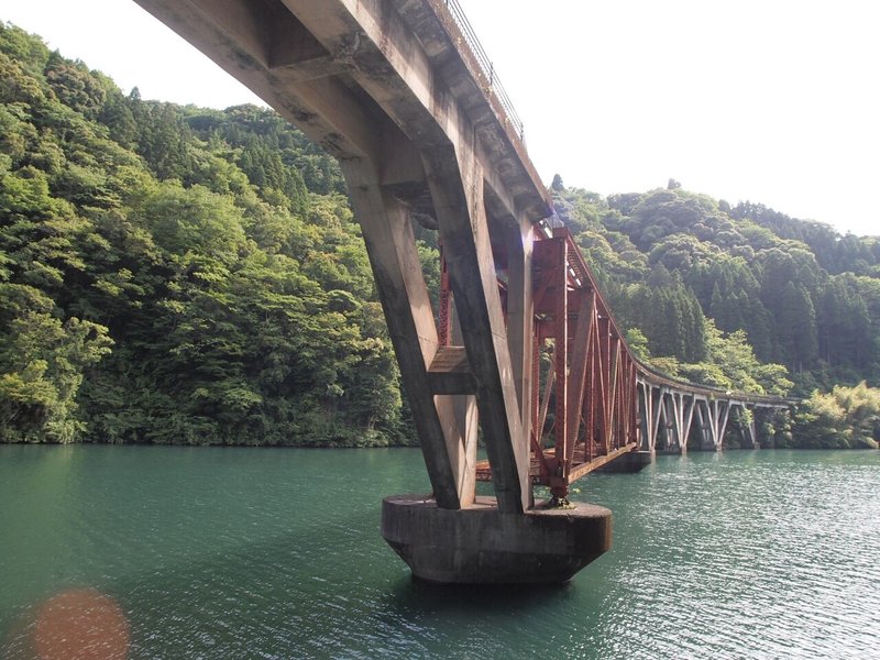 写真4(第3五ヶ瀬川橋梁)