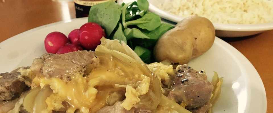 パリ節約自炊生活 揚げないカツ丼 ほうれん草のトルテッリ アップルパイ Yukakudo12 Note