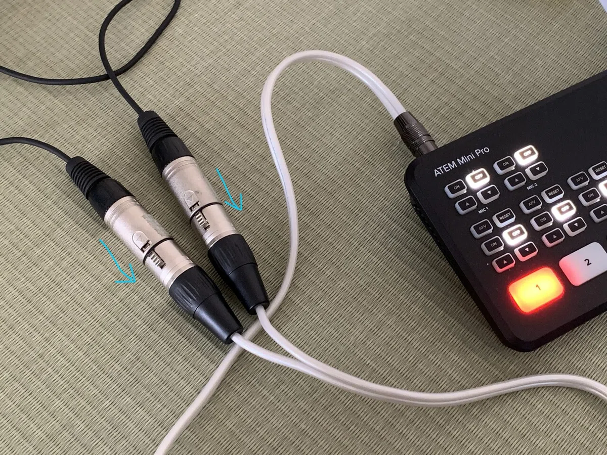 今更聞けない】ATEM miniの外部音声入力用ケーブルって結局どれが正解 