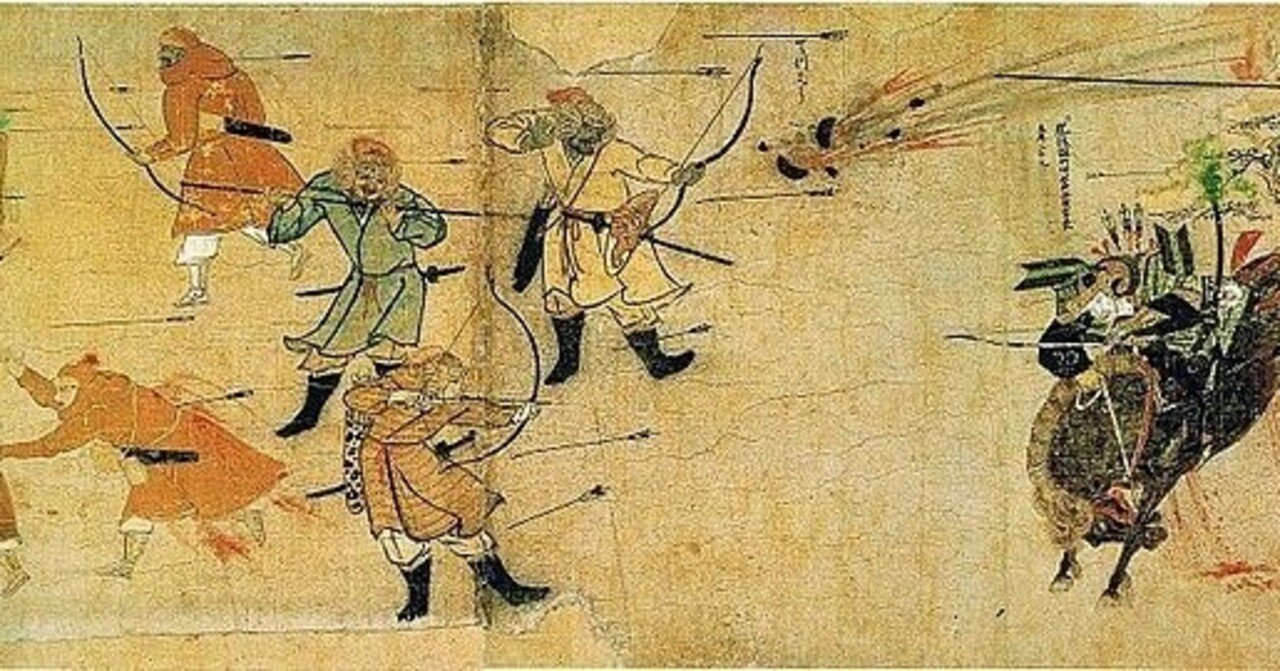 つの版】ウマと人類史：中世編32・日本遠征02｜三宅つの