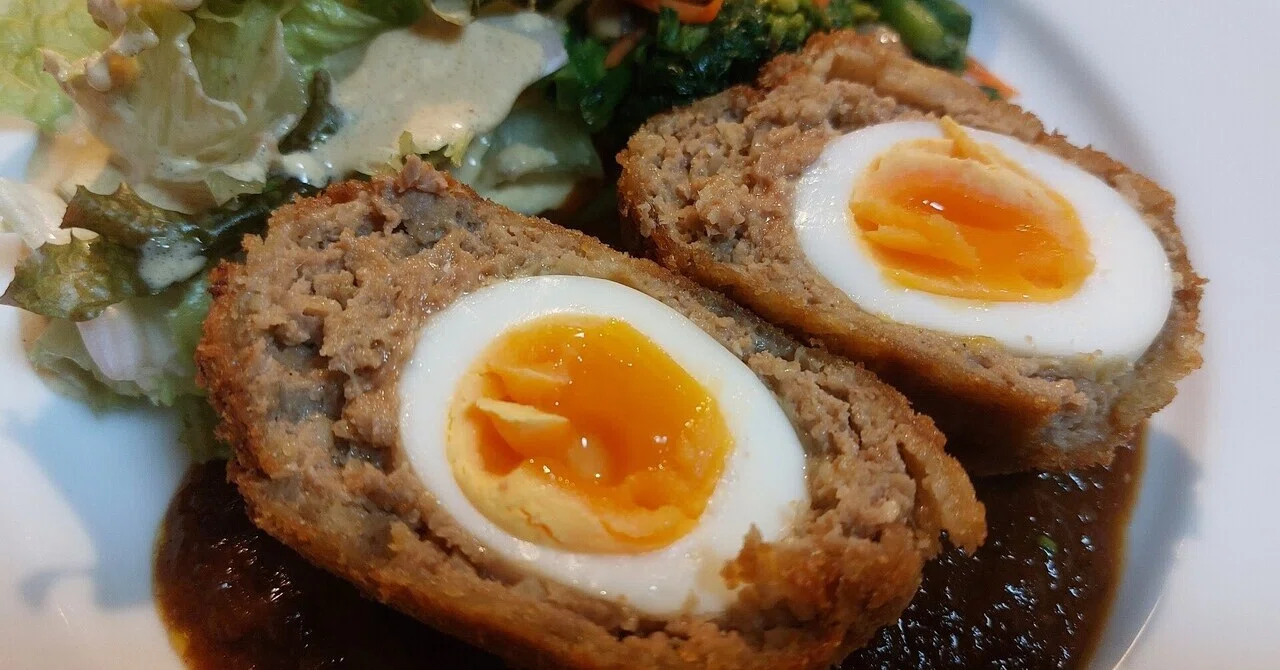 半熟卵のスコッチエッグを作ってみた話 Tokeiya Note