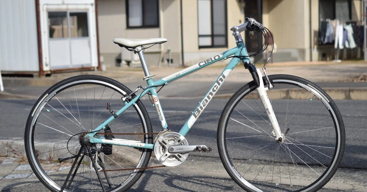 クロスバイク BIANCHI CIELO 身長170-180cm 定価6万円（BIANCHI】身長 