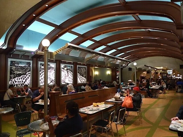 海外旅行】駅地下のフードコート【英語力0のニューヨークひとり旅 