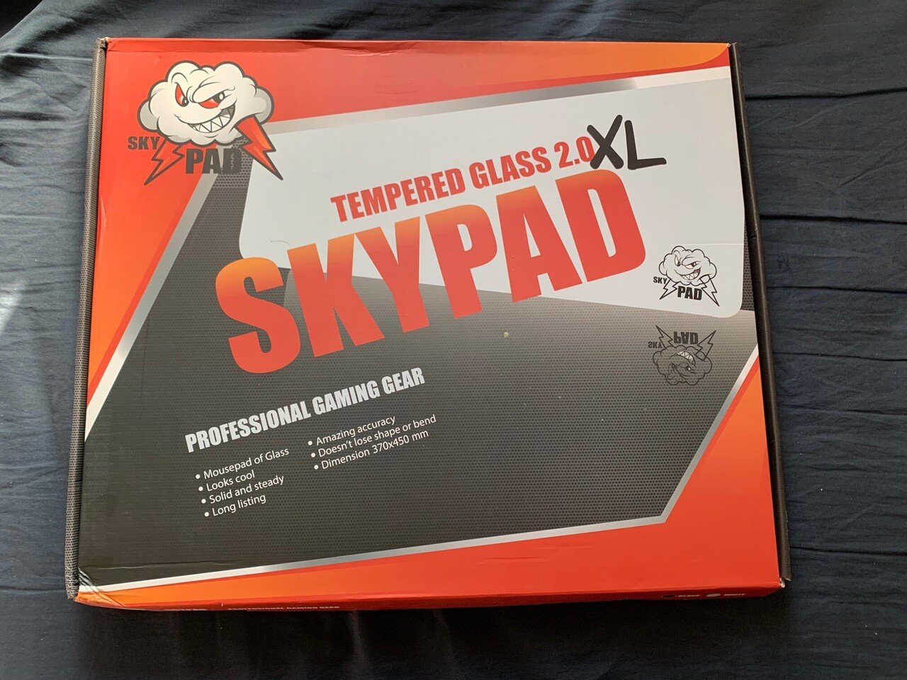 SKYPAD glass2.0XL レビュー】ガラス製のハードマウスパッドは氷のよう