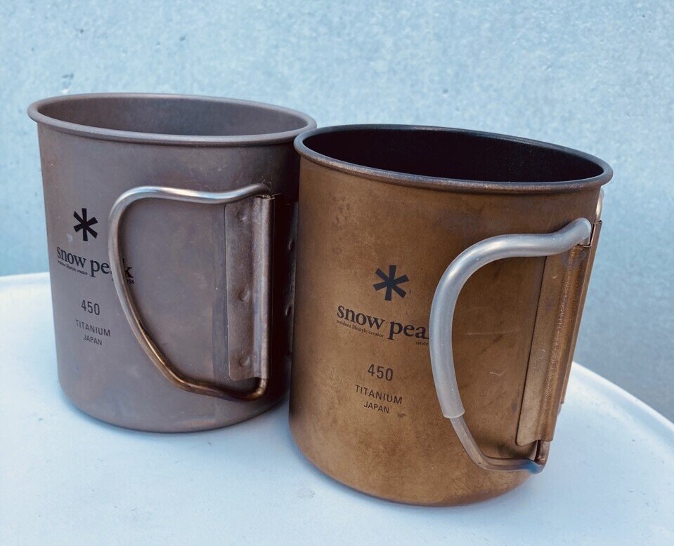 スノーピークのチタンシングルマグ450をフッ素加工して最強のクッカー