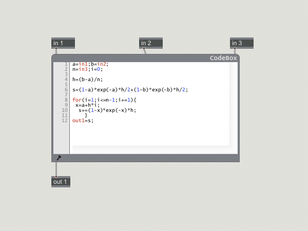 max/msp gen~ 台形公式による定積分|fendoap