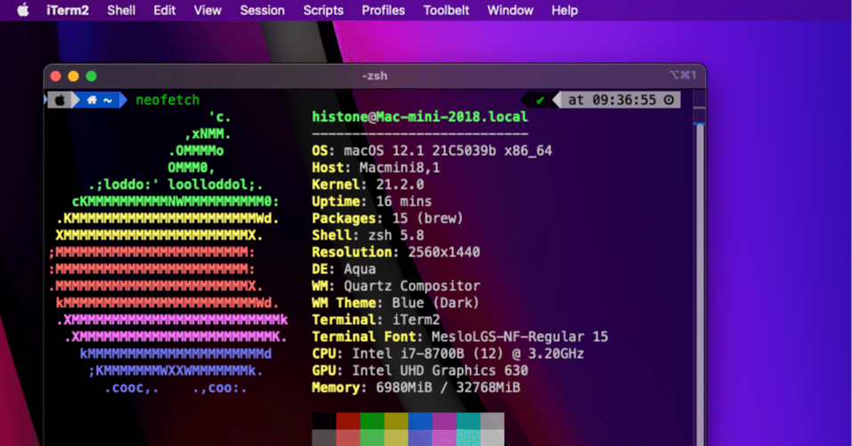 サブマシンMac mini 2018｜Histone