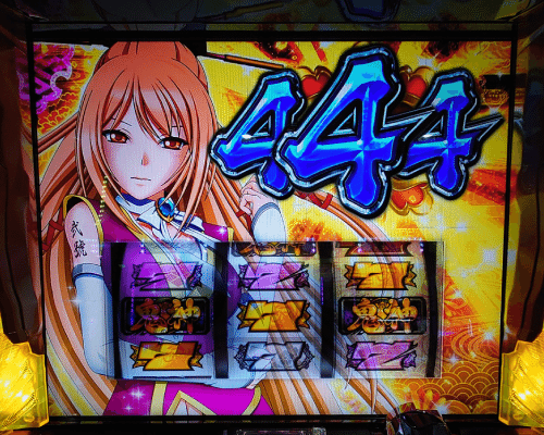 【鑑賞用】戦国乙女 暁の関ヶ原 実機 パネルユニット お取り寄せ商品】オリンピア パチスロ戦国乙女 暁の関ヶ原－DARKNESS