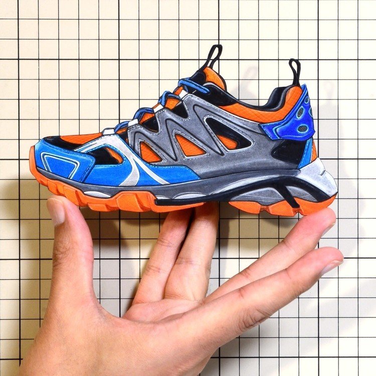 Shoes：01027 “BALENCIAGA” Track Trainer Sneaker（FW2018）