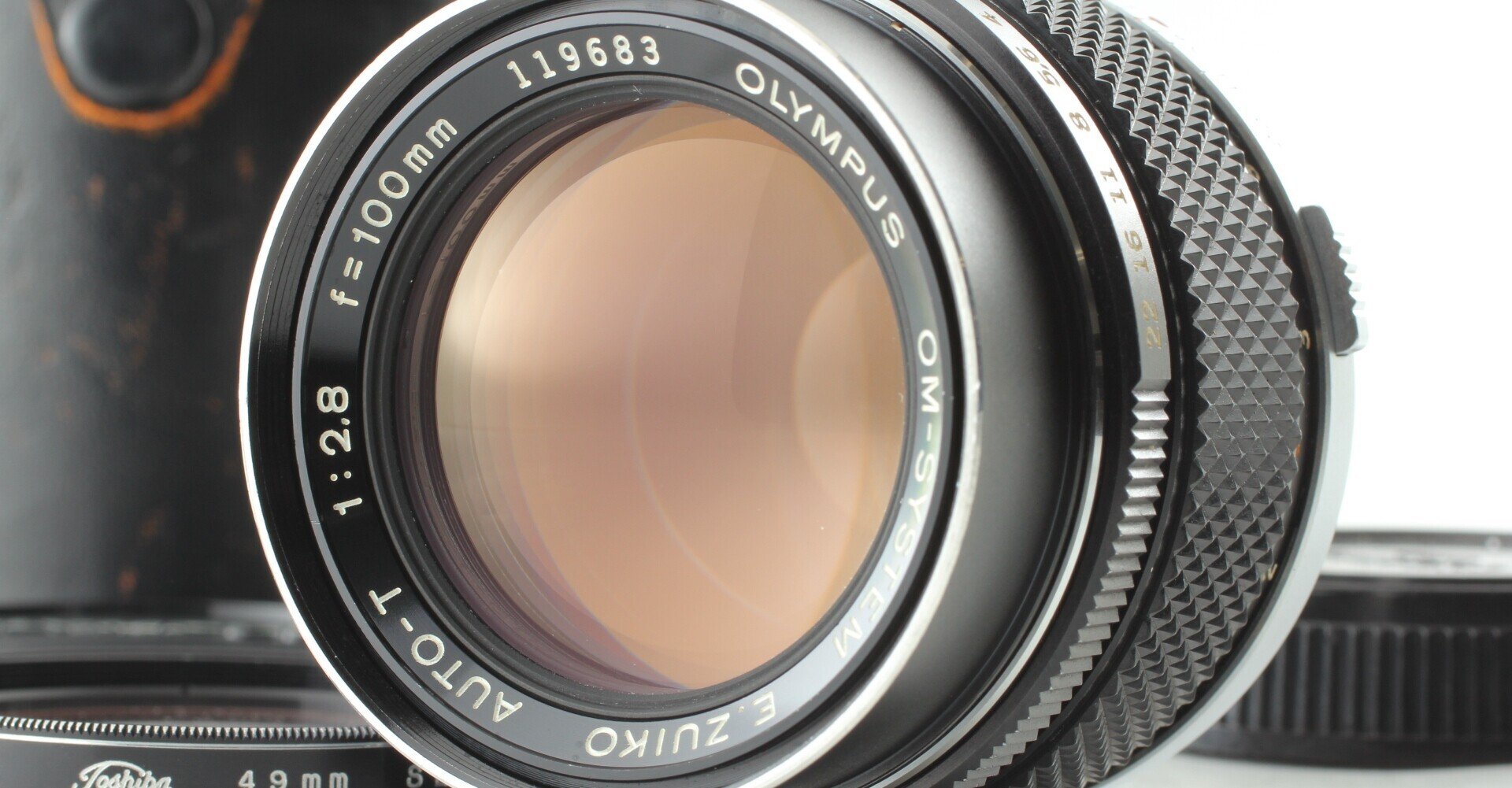 Olympus OM-System 100mm F/2.8の分解｜フィルムカメラ修理のアクアカメラ
