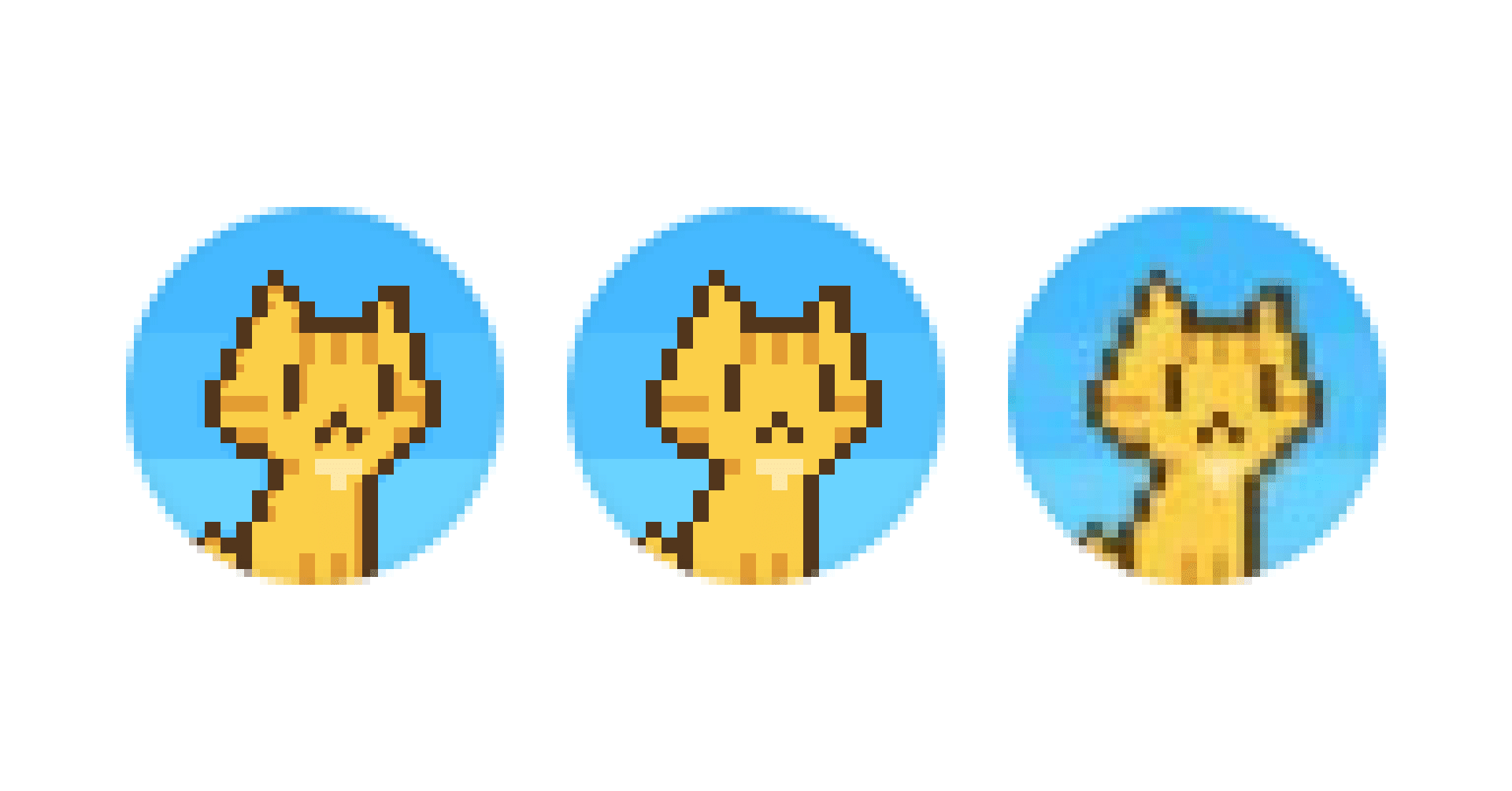 Twitterドット絵アイコンぼやけ回避 猫アイコンには言われたかない Note