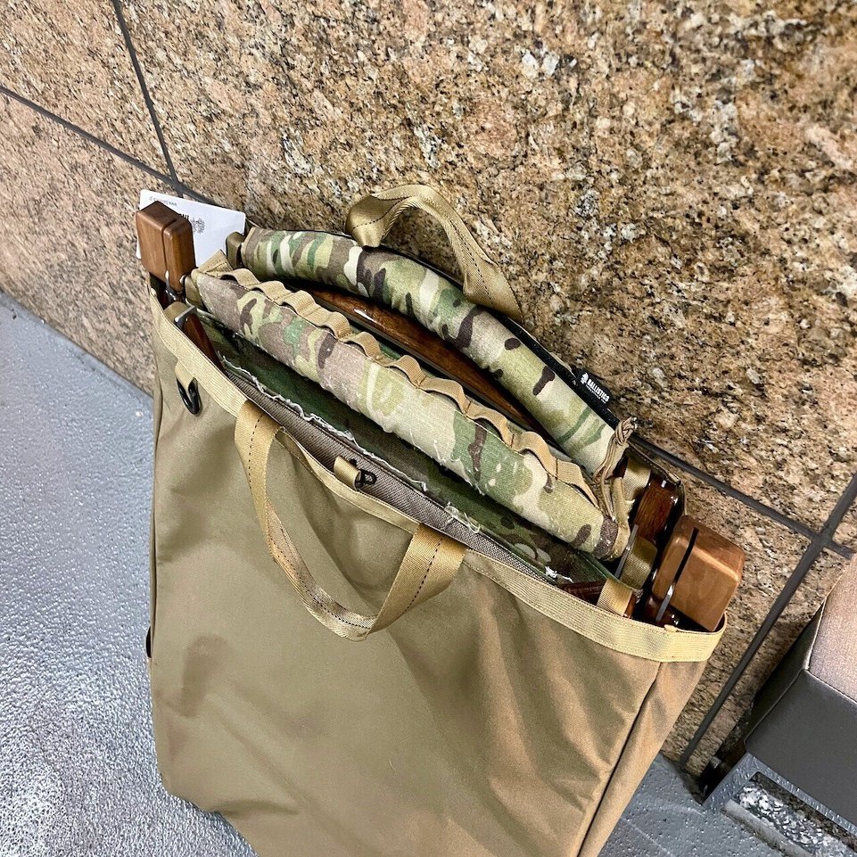 カーミットチェア用トートバッグはこれ一択！バリスティックス