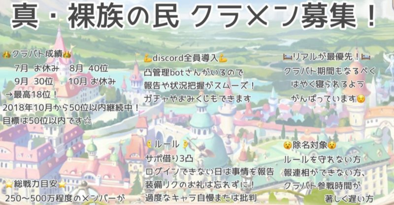 プリコネrクラメン募集 の新着タグ記事一覧 Note つくる つながる とどける