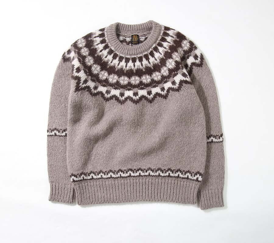 私は今年もBATONERのノルディックセーターを着る。｜lbr_kyoto