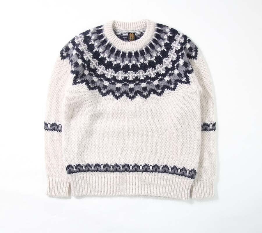 私は今年もBATONERのノルディックセーターを着る。｜lbr_kyoto