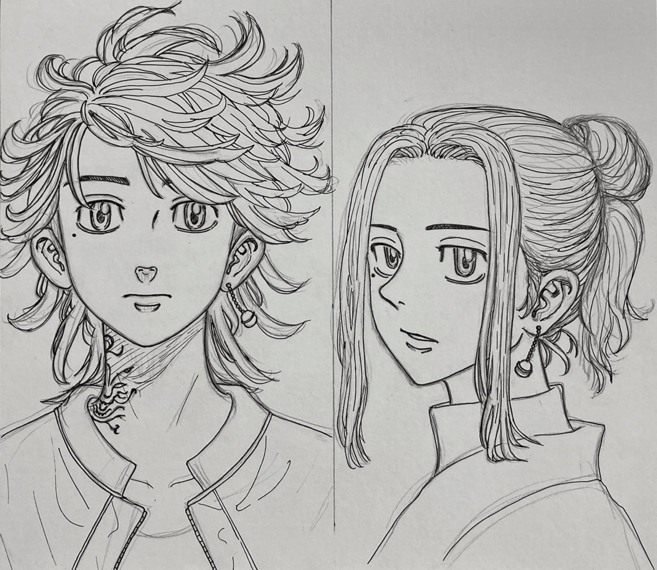 和久井健先生 東京卍リベンジャーズ より 羽宮一虎 過去 未来 Part Timoの絵描き場 Note