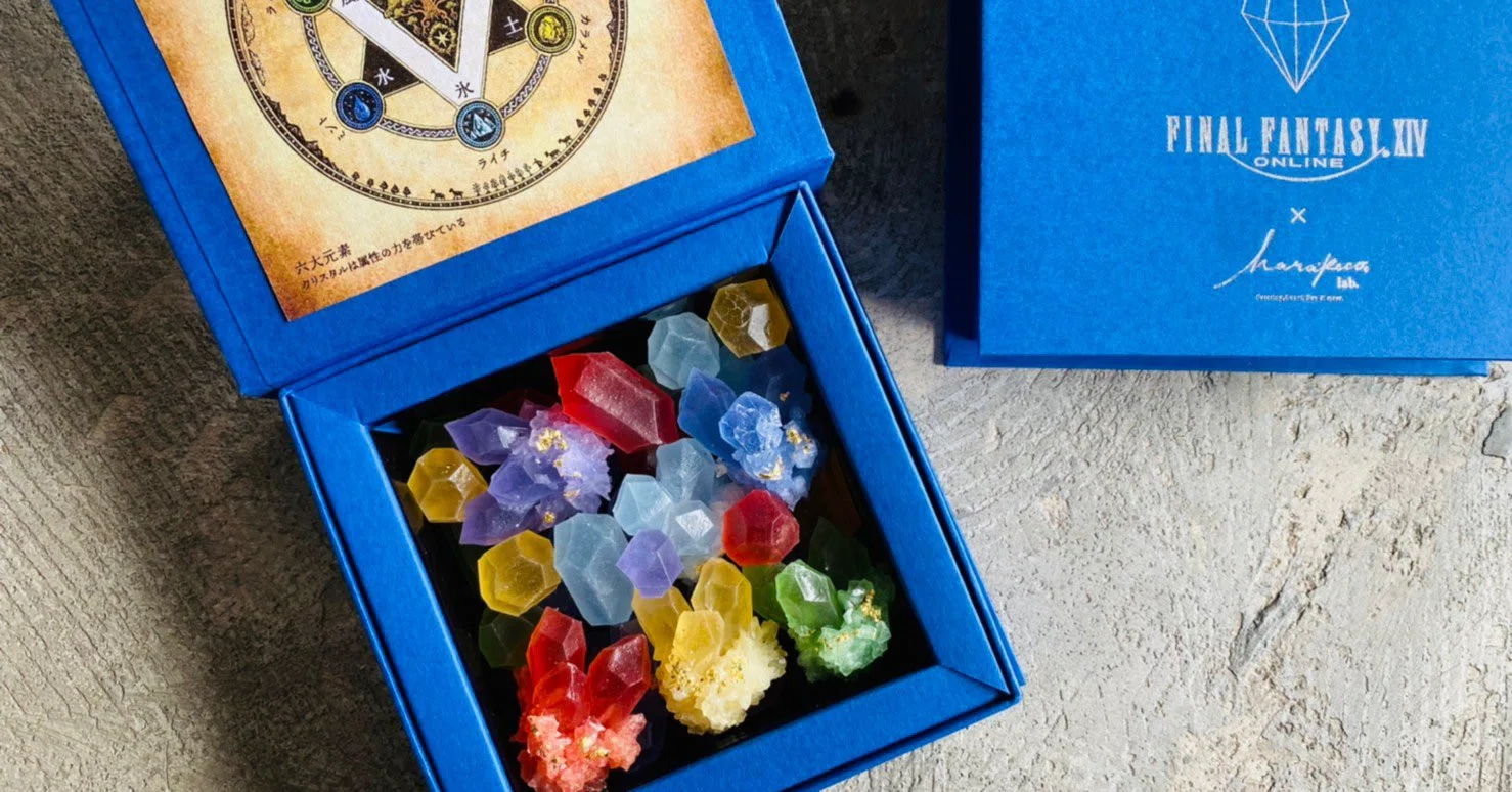 夢のファイナルファンタジーコラボ商品「クリスタルのカケラ」ができ
