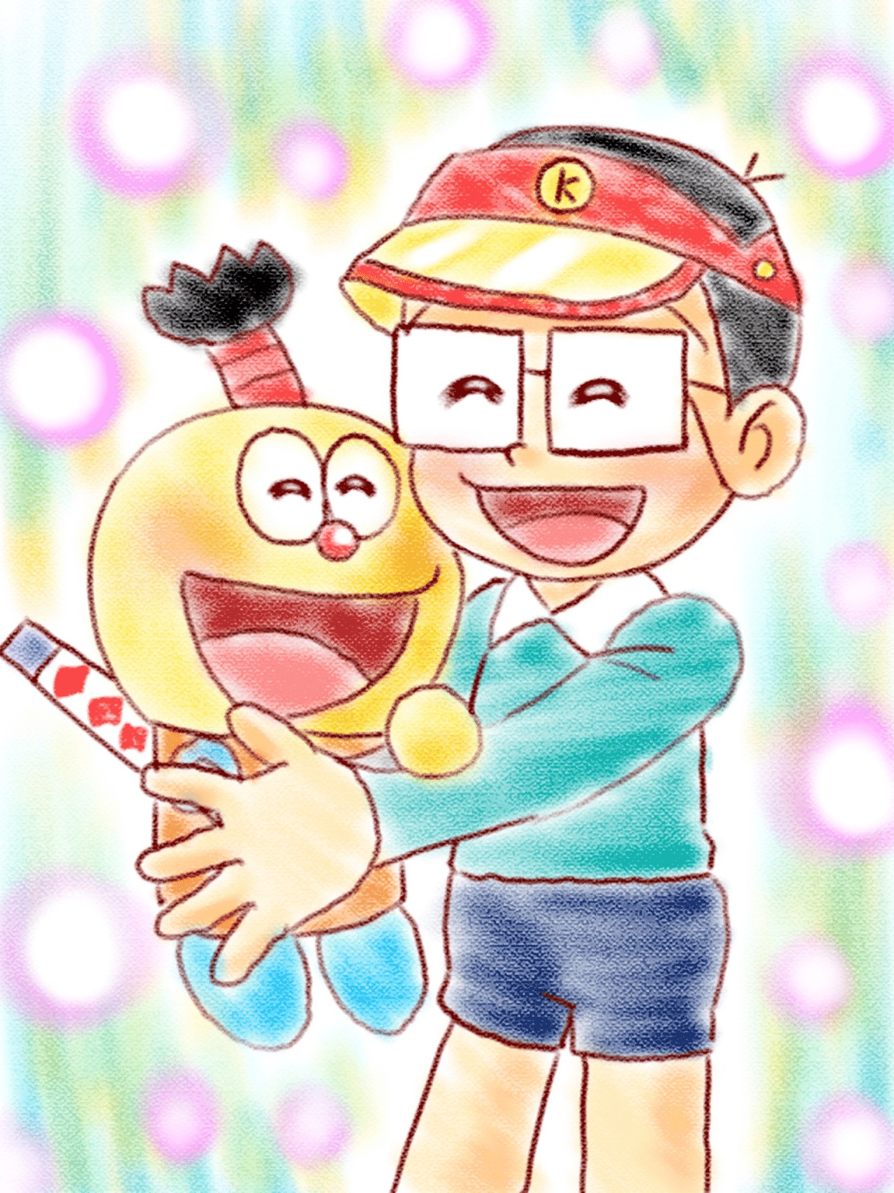 今週のドラえもんでパーマンが登場するので描いてみました 高良ほうせき Note