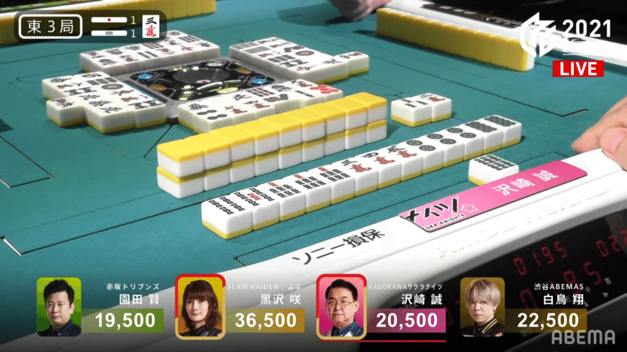 女流プロねっとり観戦記 12月3日 黒沢咲 文 千嶋辰治 近代麻雀ノート Note