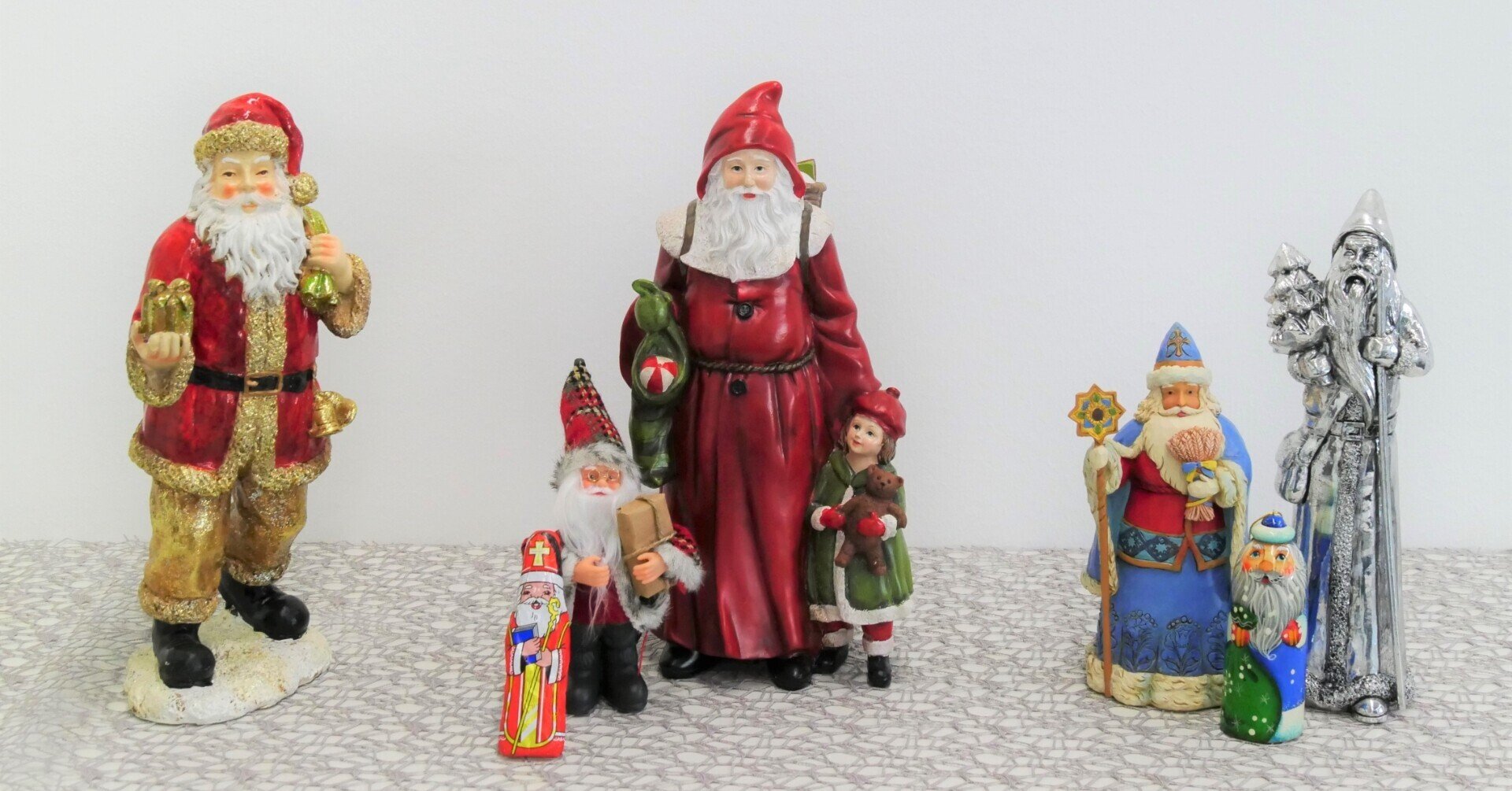 クリスマス文化③、こんなに多様なサンタさんがいたとは｜世界の人に