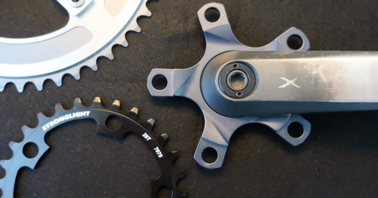 XTR（FC-M951）5アームカスタム・PCD110→94・34T→29T｜YANSのノート