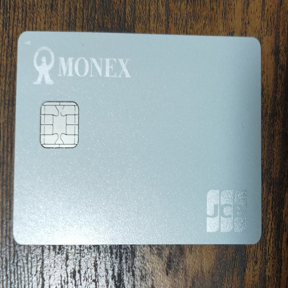 マネックスカードを作った｜Notobook