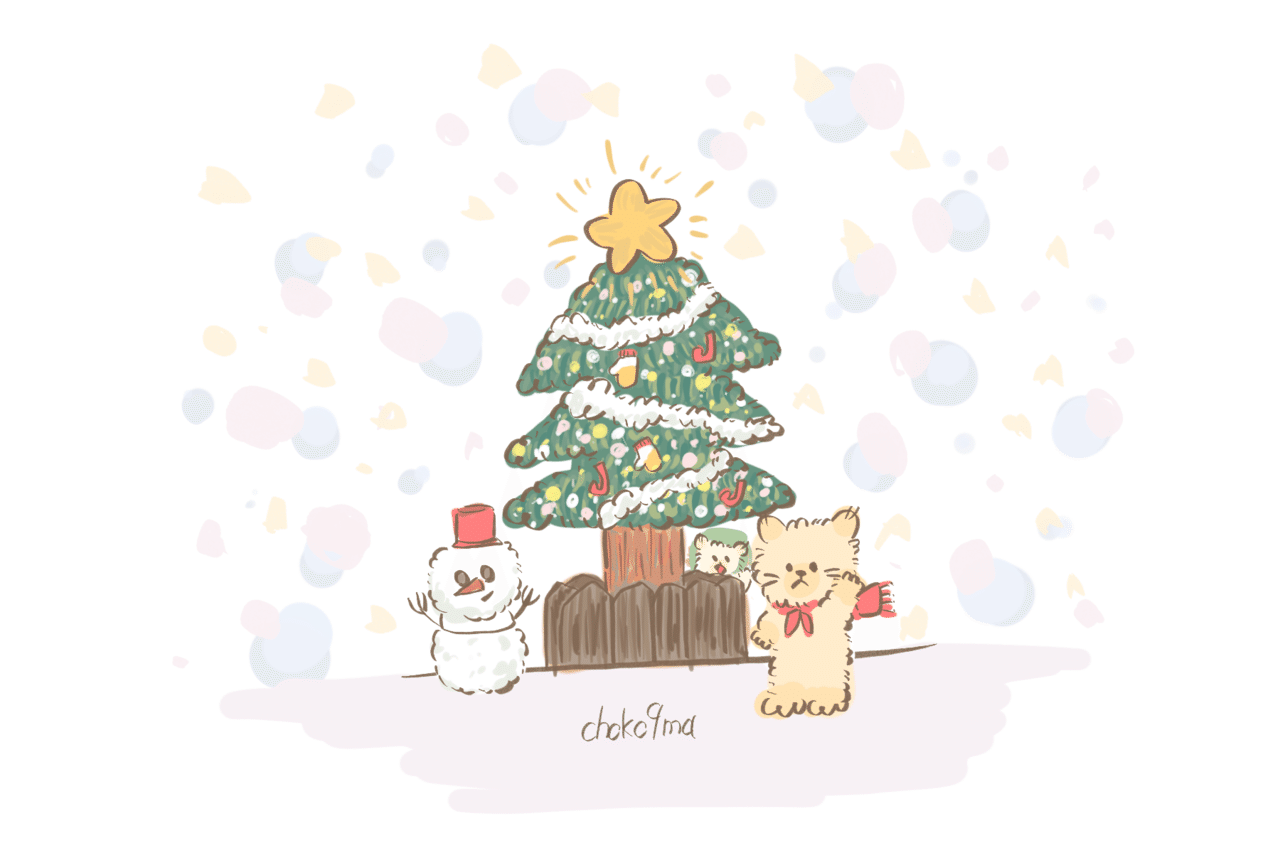 21クリスマス壁紙 Choko9ma Note