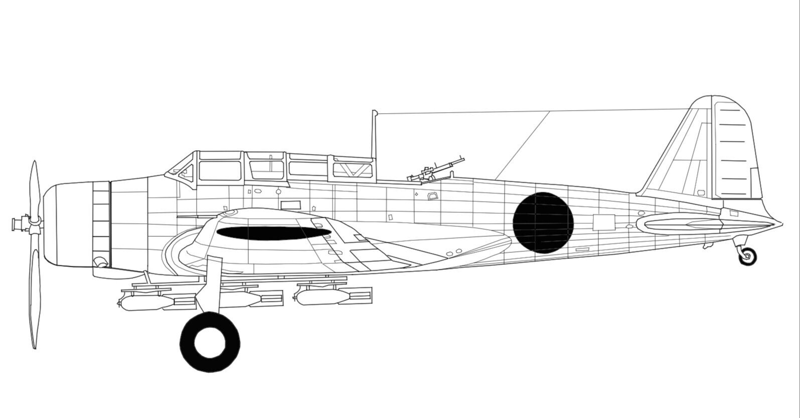 中島九七式艦上攻撃機 B5N2(1937)|Gustav Papa 中島九七式艦上攻撃機 B5N2(1937)|Gustav Papa