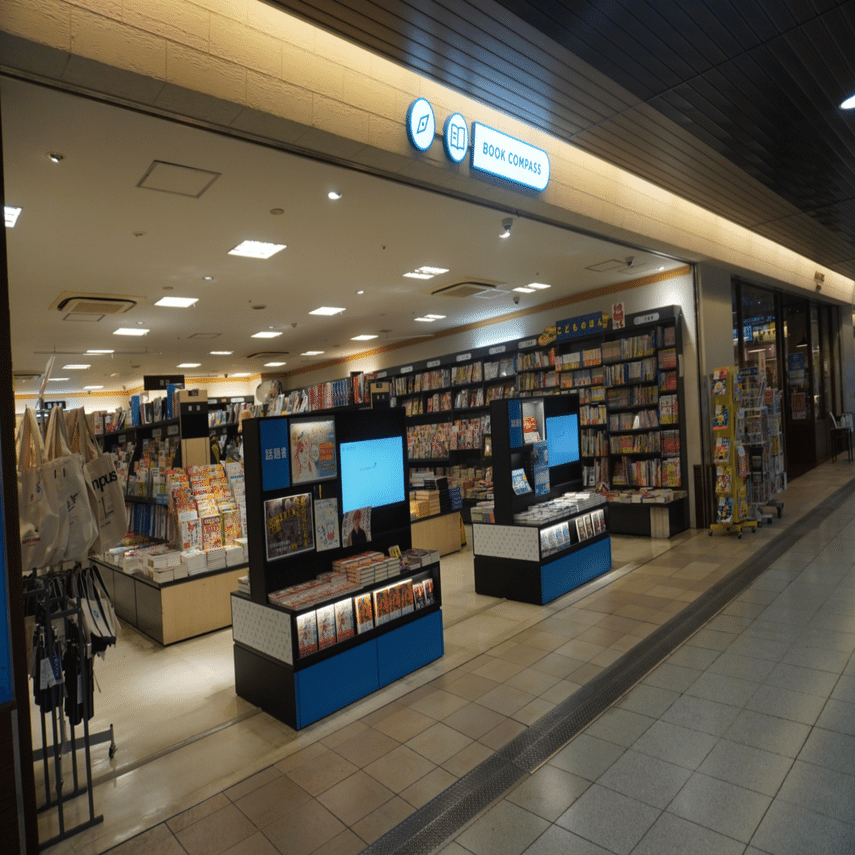 書店 Book Compass が電車の待ち時間に最適すぎて 4選 a Book タガブック フォロー順次返します Note