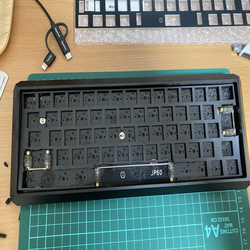 JP60：自キ沼。日本語配列の60％メカニカルキーボードをビルドした話