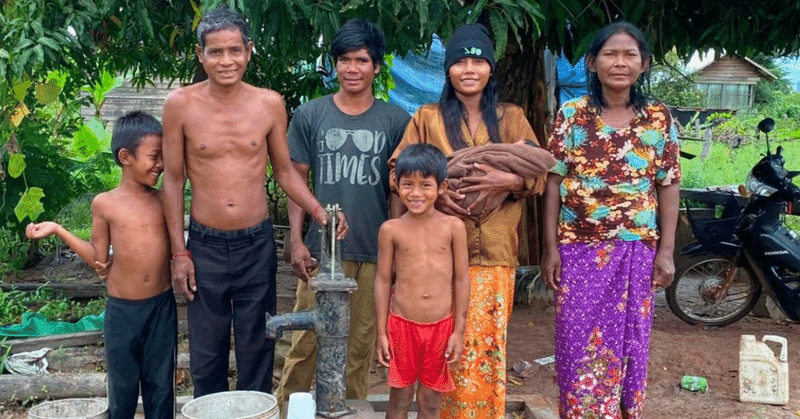 【SDGs】互換インク専門店の私たちが、カンボジアに井戸建設を支援した理由
