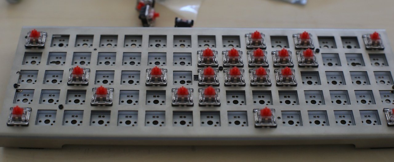 キーボード XD75を組み立てる｜huaaNOTE