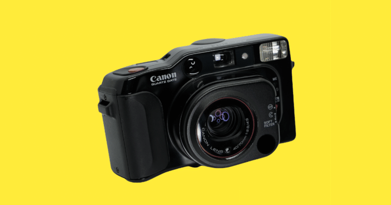 レトロポップカメラ入門 第一話  初めましての人もカメラお好きな人も 「Canon Autoboy TELE」