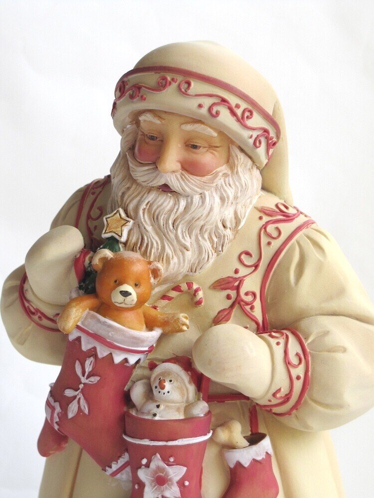 アンリ人形　ANRI ☆クリスマスに…☆ 23㎝　◆希少◆ 【聖ニコラウス・2】 L様ご確認】アンリ人形 ANRI 10㎝【Season's Greeting】
