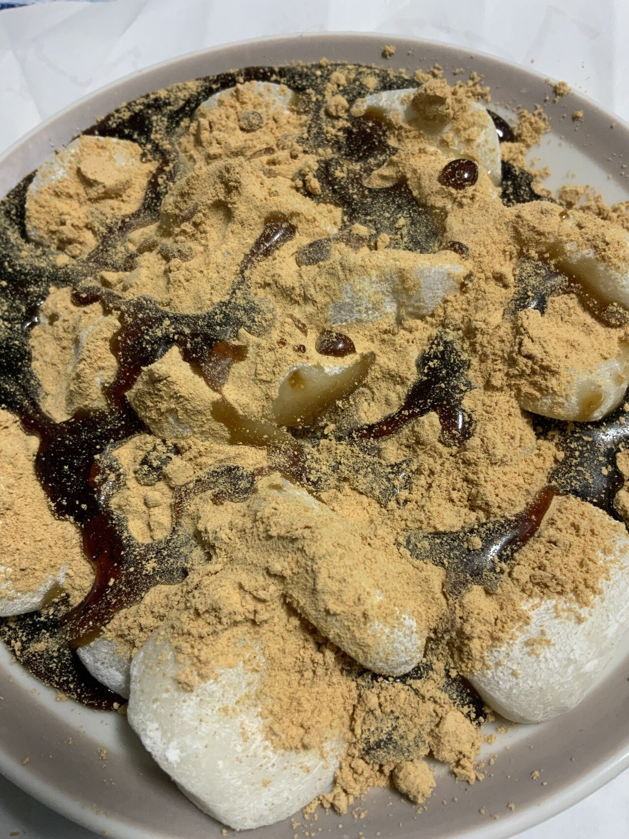 安倍川餅と信玄餅 くろくま Note 安倍川餅と信玄餅 くろくま Note