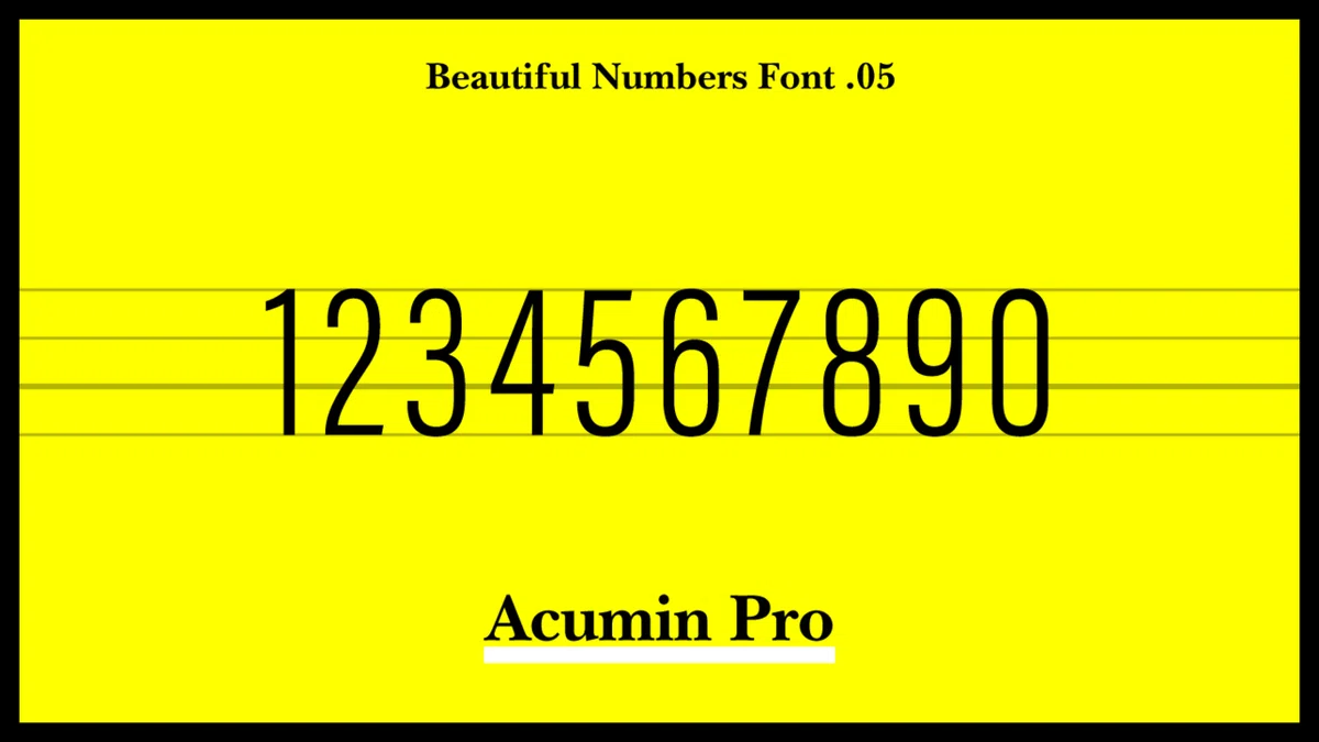 “AdobeFonts”で使える「数字の形が美しい」フォント10選|ゲラ/デザイナー