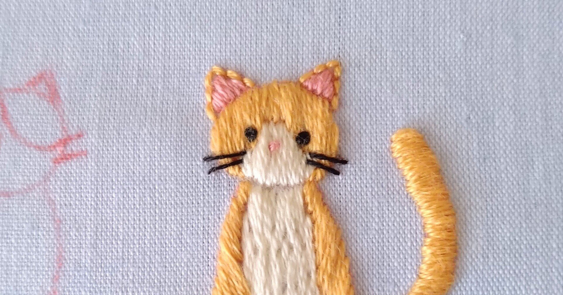 ねこの刺繍置物 ねこの刺繍置物 両面刺繍 猫 ネコ 高級刺繍 中国刺繍工芸品 置物