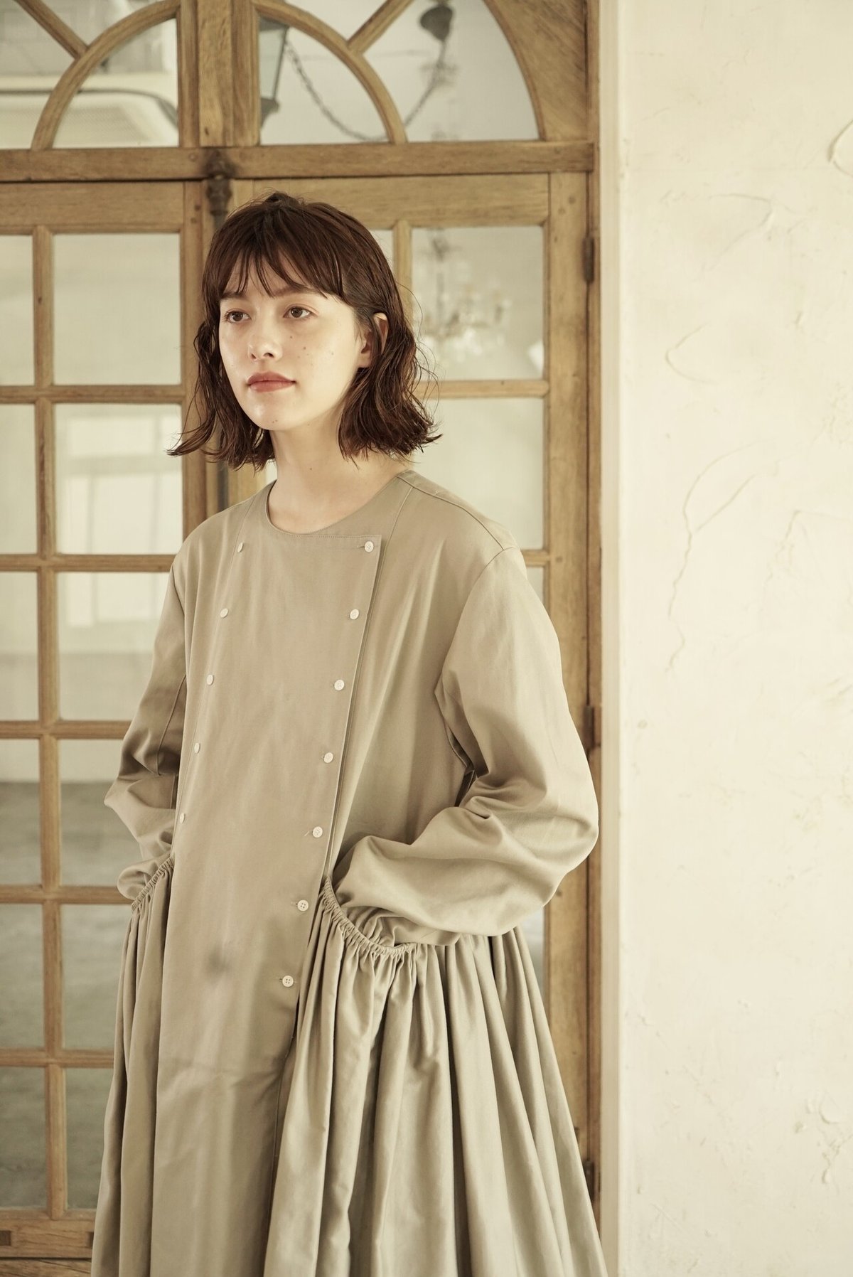 12/8 , 10の販売情報】クラフトマンギャザーワンピース , ラロトンド  