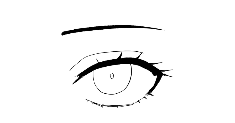 今日のイラスト：eye