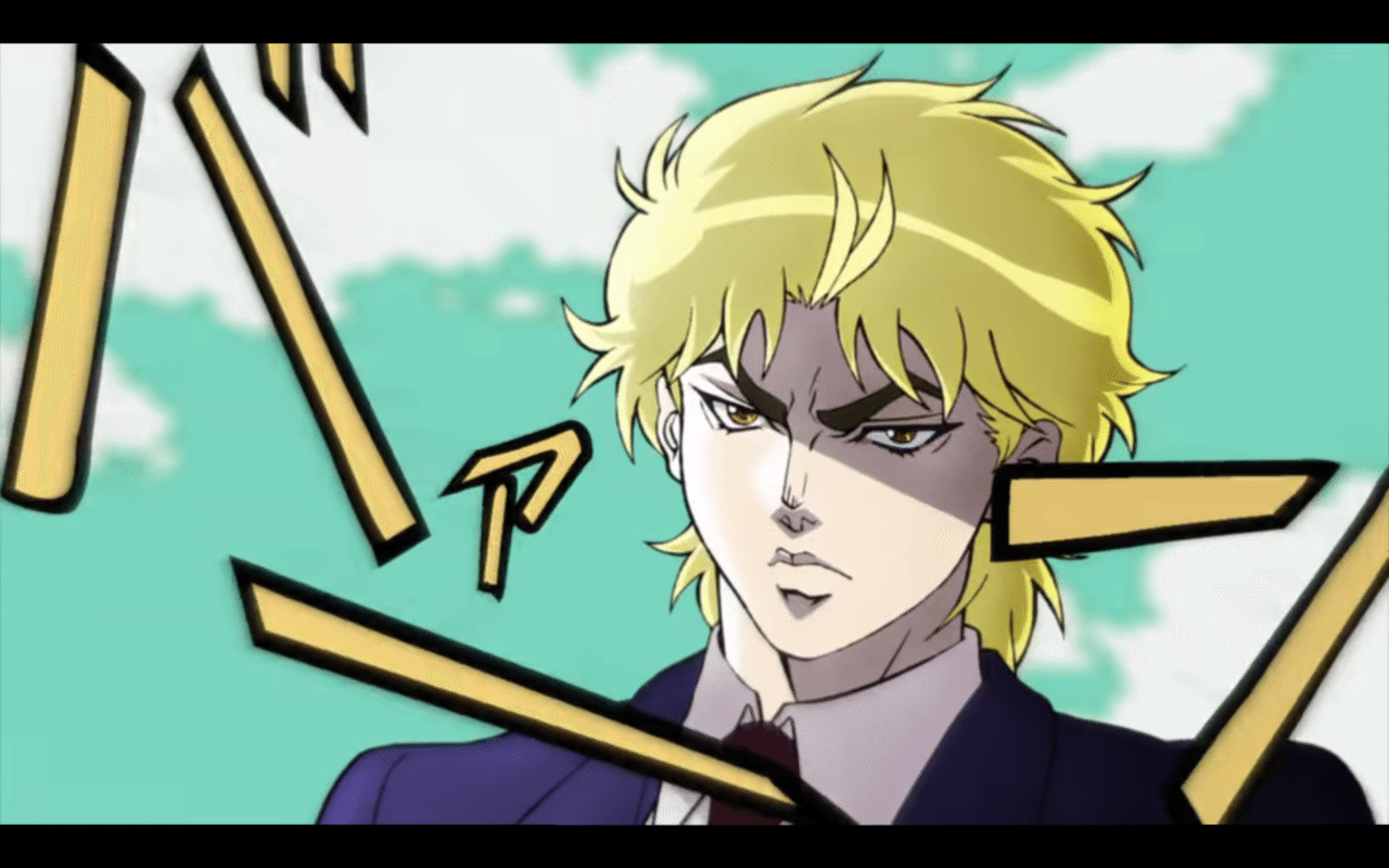 ジョジョネタカセット ディオ ブランドー Ronnie James Dio No Chin Note