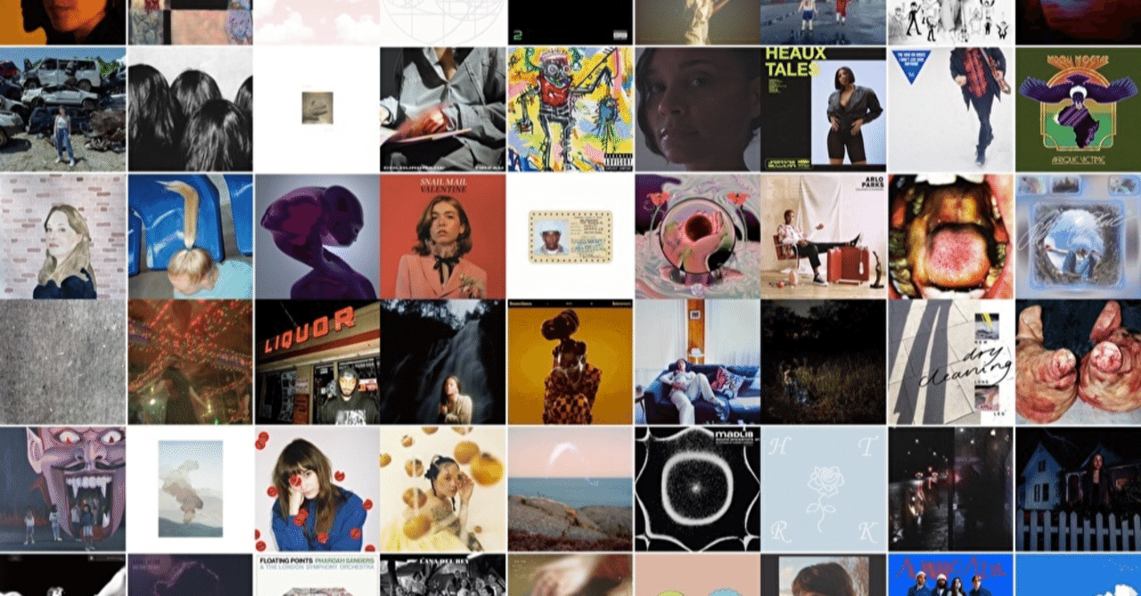 2021年 年間ベストアルバム50｜hashimotosan