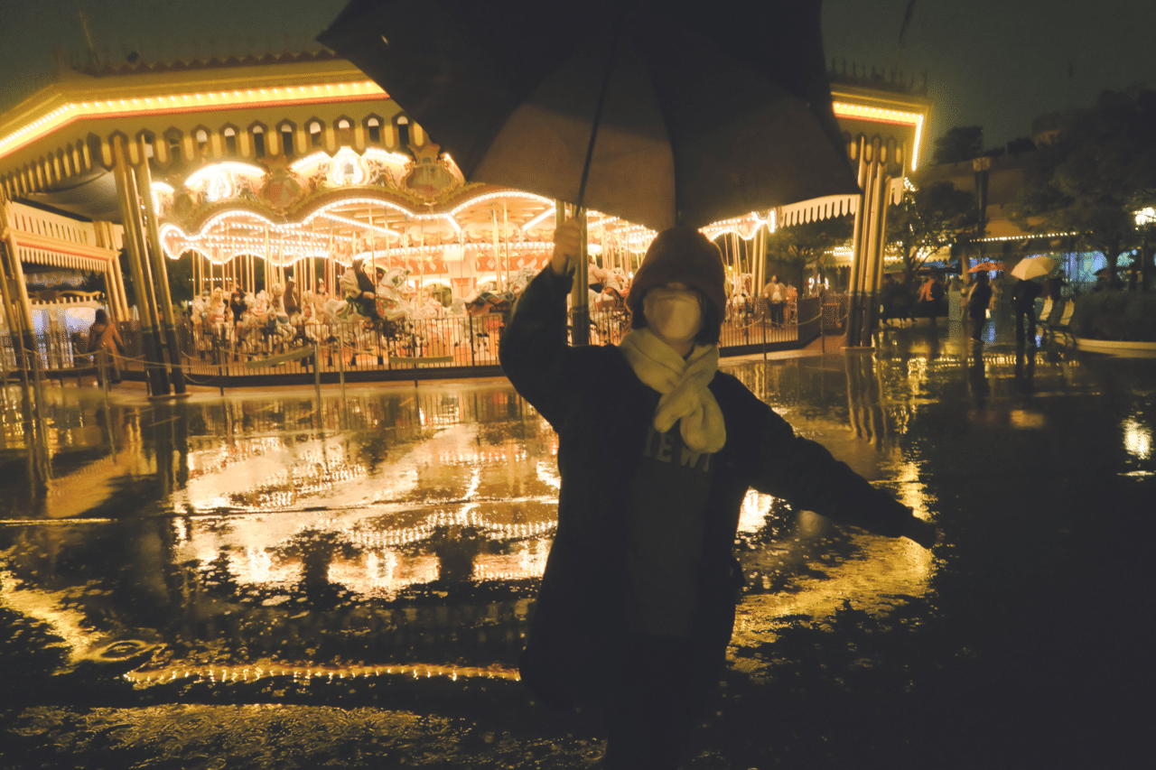 ディズニーランドにて Sasaokamimura Note