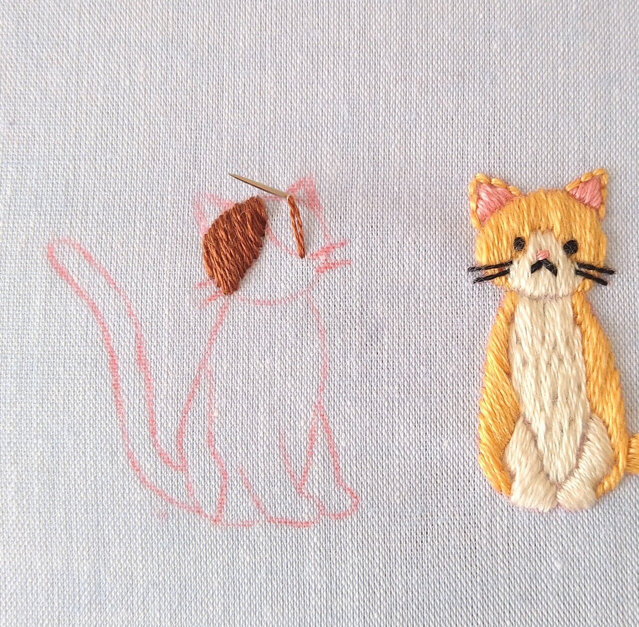 クロスステッチ 図案 チャート 猫 cat クロセットアゴゴ うまく クロスステッチ 図案 チャート 猫 cat クロセットアゴゴ うまく